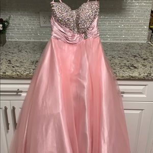 Gorgeous pink ball gown